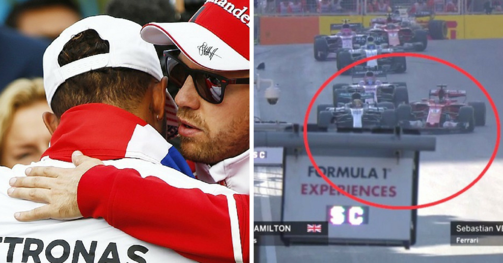 Formula Uno, retroscena Hamilton: “Dopo Baku ho detto a Vettel di stare attento”