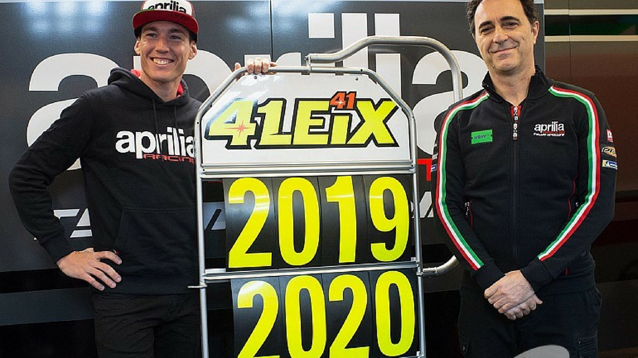 MotoGp, Aleix Espargaro e Aprilia ancora insieme: ecco il rinnovo fino al 2020