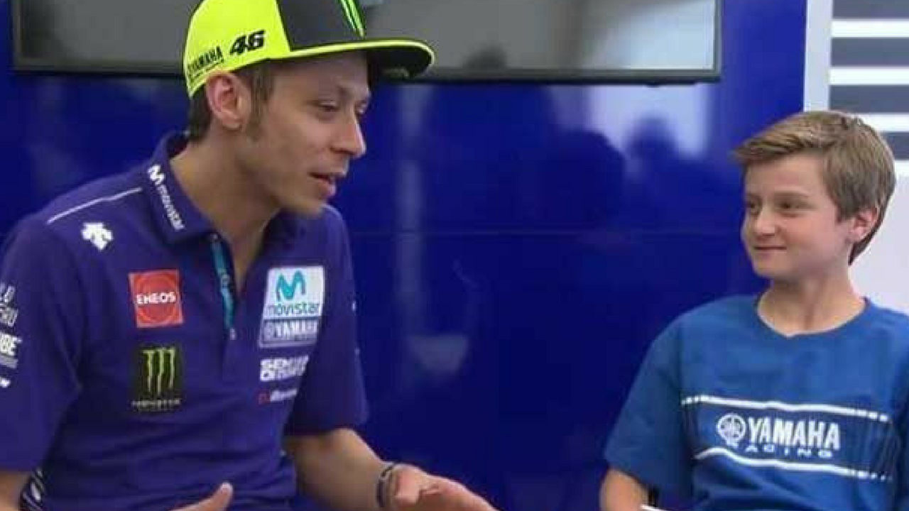 Edwards jr. intervista Rossi: “Fantastico correre con Colin”