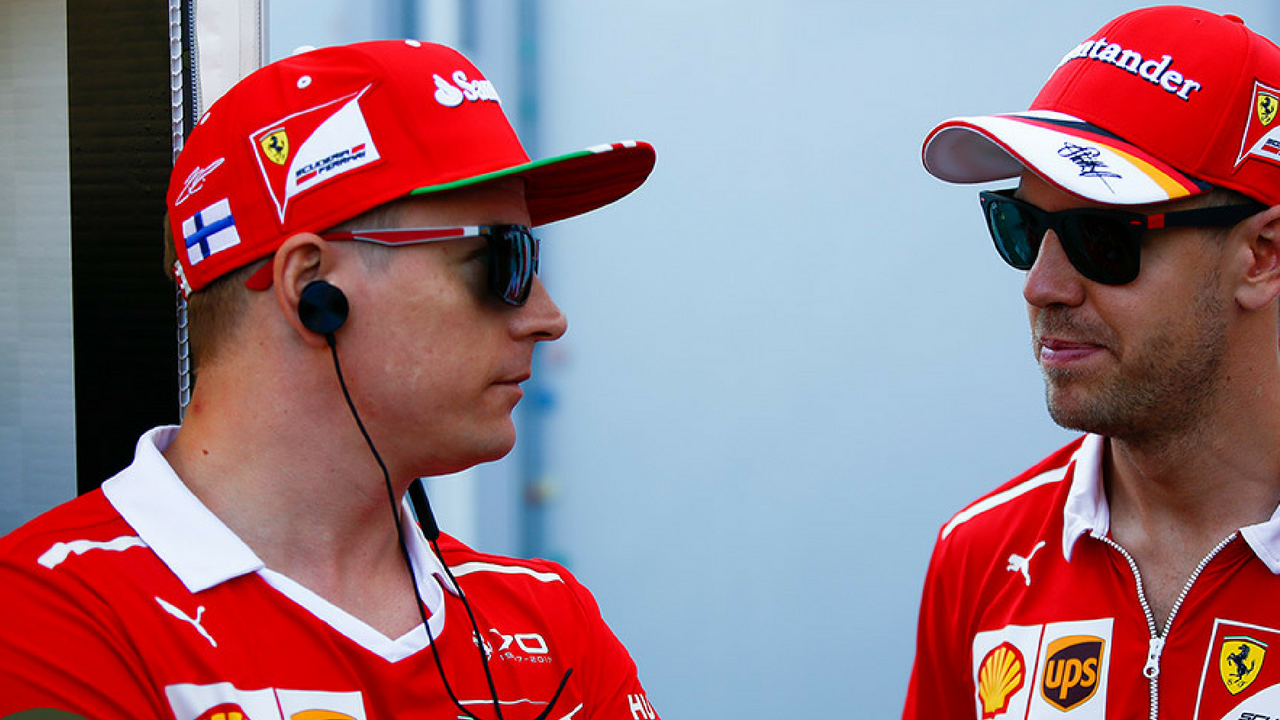 Vettel si racconta a un giornalista particolare: il suo compagno di squadra Kimi Raikkonen