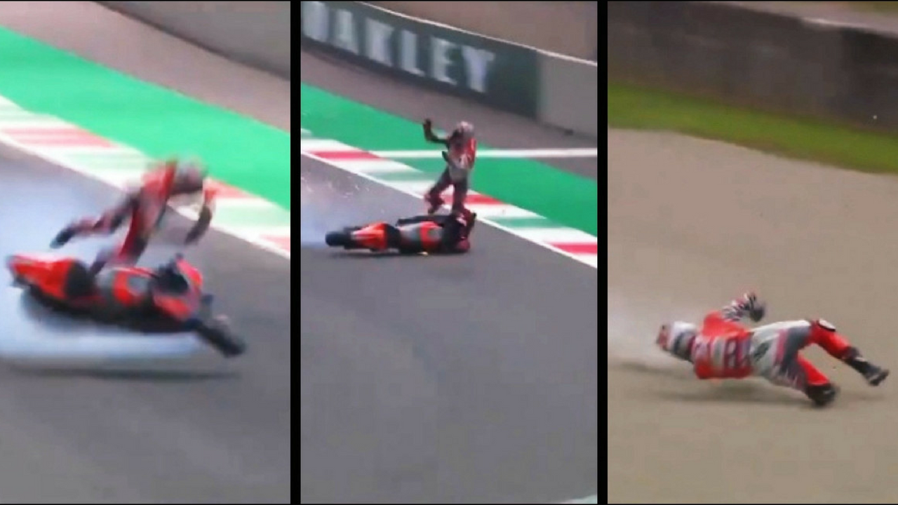 MotoGP, tremenda caduta per Michele Pirro alle Libere2