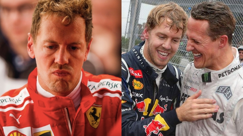 Il desiderio di Vettel: "Se Schumi stesse bene gli chiederei un sacco di cose"