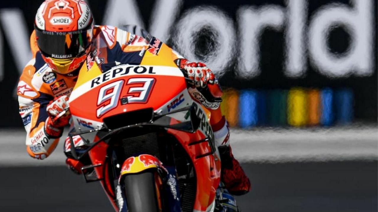 Marquez in pole