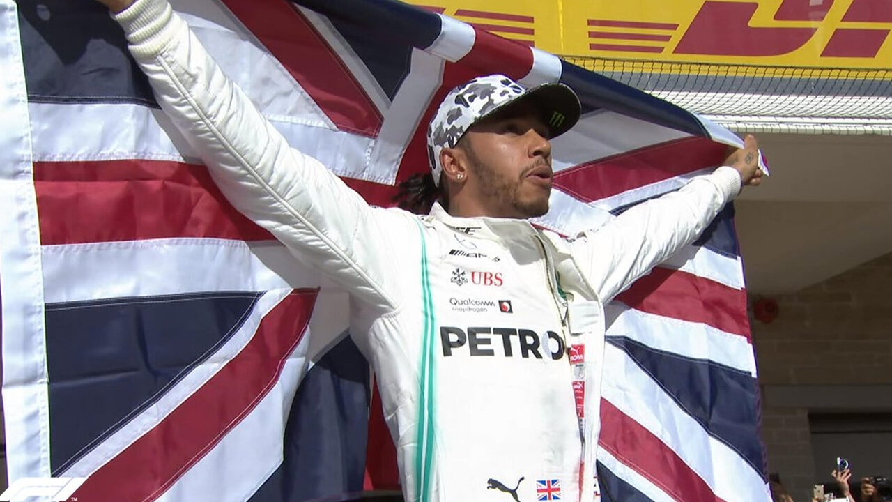 Lewis Hamilton è campione per la sesta volta, a Bottas il GP di Austin