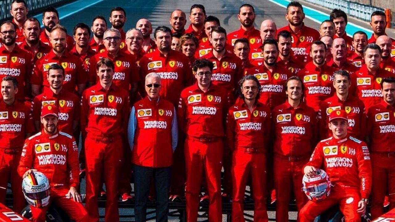 La Ferrari ospite a Che Tempo che Fa con Binotto, Leclerc e Vettel