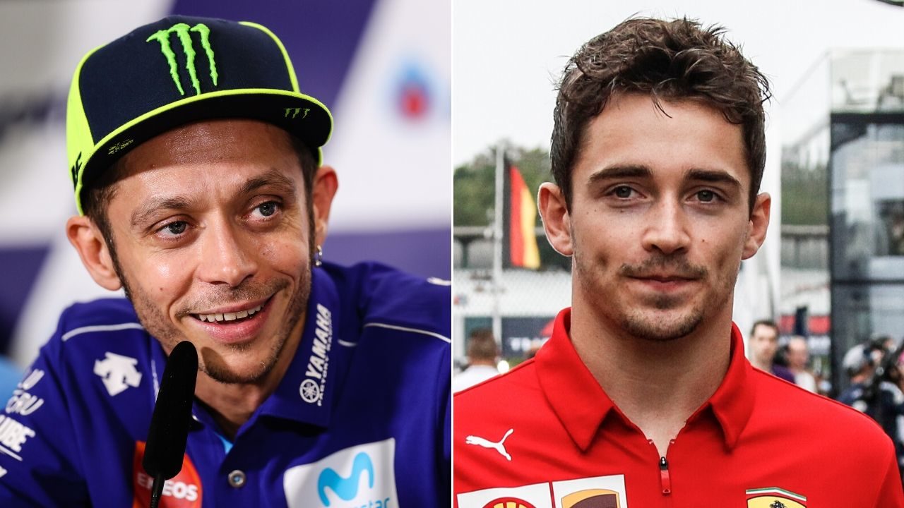 Leclerc sfida Rossi sulla pista virtuale di Silverstone: il “dottore” accetta