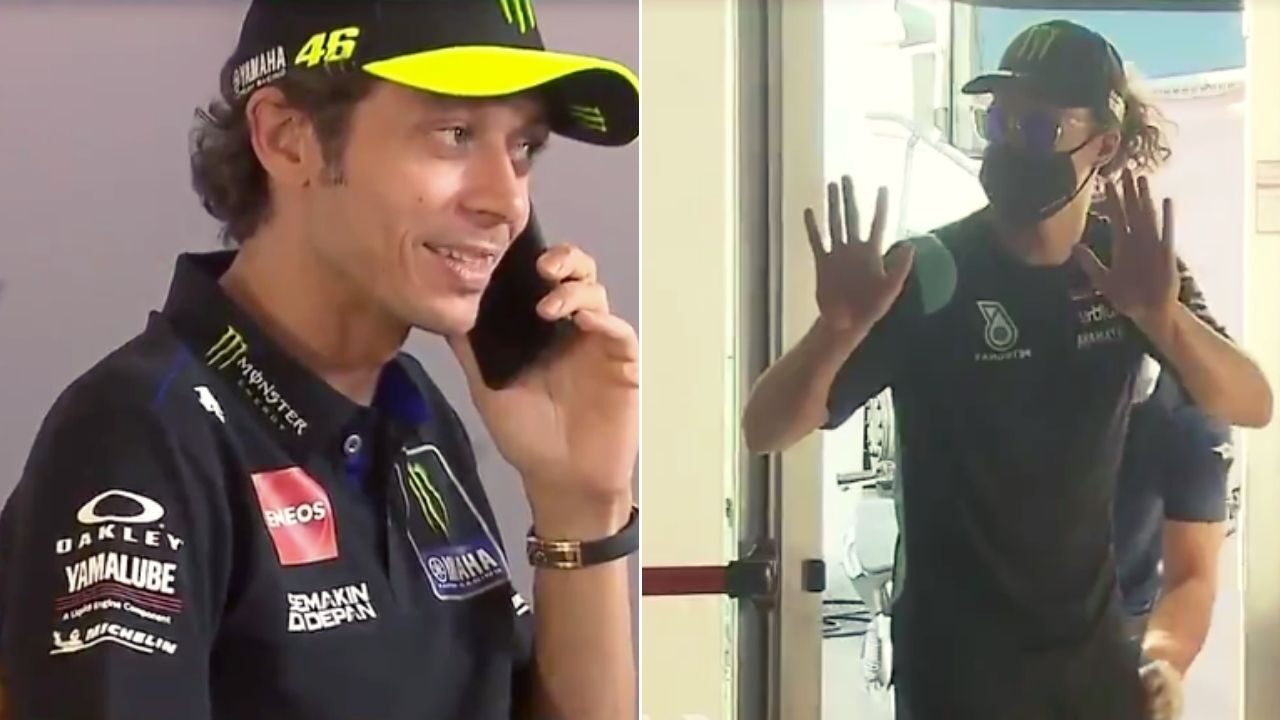 MotoGp, siparietto comico tra Rossi e Morbidelli: il video è tutto da ridere