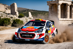 Thierry Neuville vince il Rally Acropolis e avanza in classifica - AI Generated