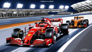 La Ferrari recupera 9 punti nel weekend in Qatar e accorcia la distanza nella classifica costruttori - AI Generated