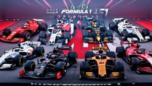 Presentazione della livrea 2025 a Londra di tutti i team di Formula 1 - AI Generated