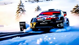 La Toyota si aggiudica primo e secondo posto nel Rally di Svezia 2025 - AI Generated