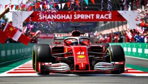 Lewis Hamilton vince la Sprint Race in Cina - AI Generated