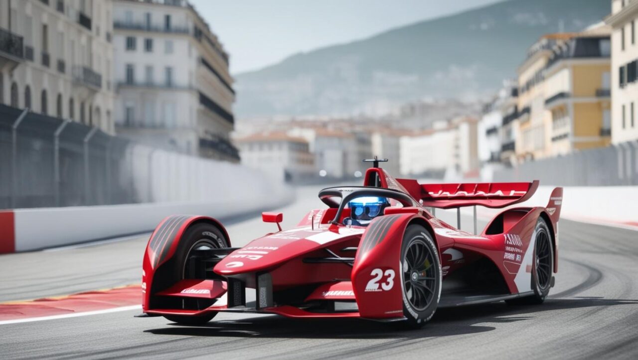 Oliver Rowland vince gara 1 e arriva secondo in gara 2 nell'e-prix di Formula E a Monaco, allungando in classifica - AI Generated