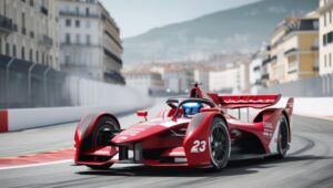 Oliver Rowland vince gara 1 e arriva secondo in gara 2 nell'e-prix di Formula E a Monaco, allungando in classifica - AI Generated
