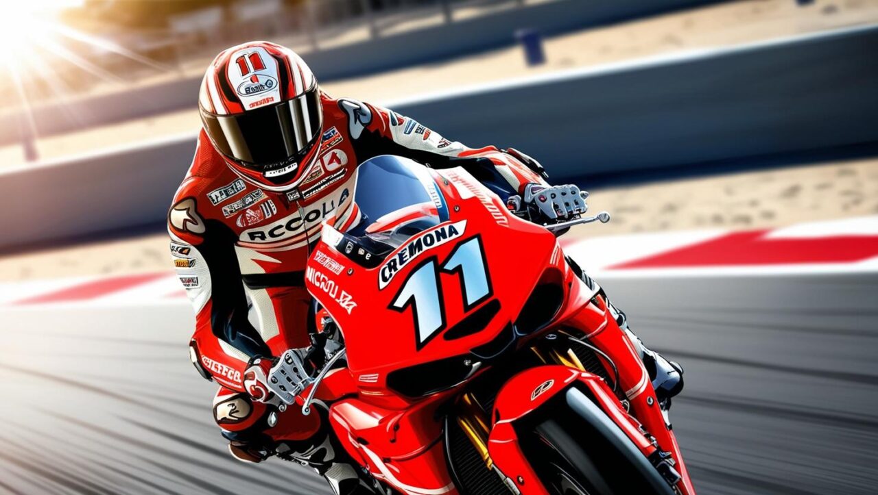 Tripletta di Bulega in Superbike in Italia - AI Generated
