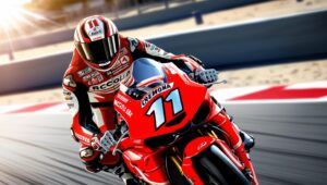 Tripletta di Bulega in Superbike in Italia - AI Generated
