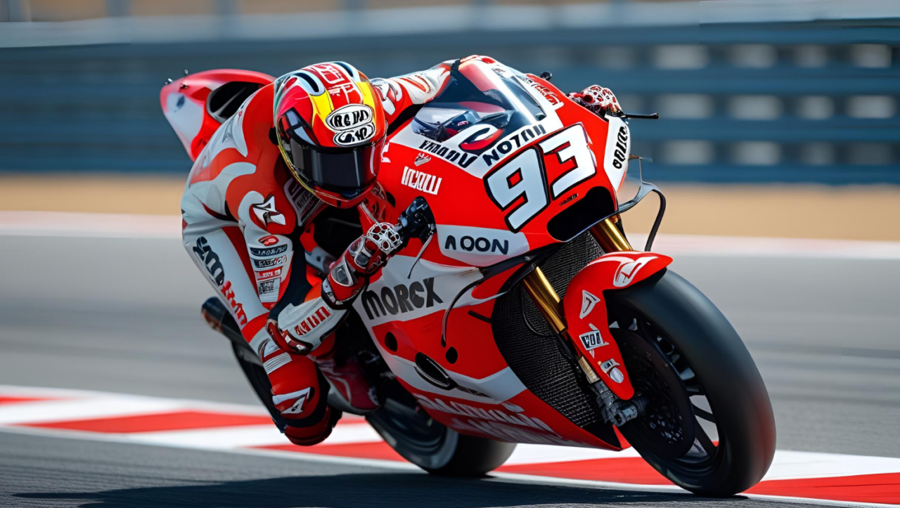 Marc Marquez segna nel GP di Aragon una vittoria schiacciante - AI Generated