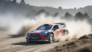 Ott Tanak si aggiudica il Rally Acropolis 2025 - AI Generated