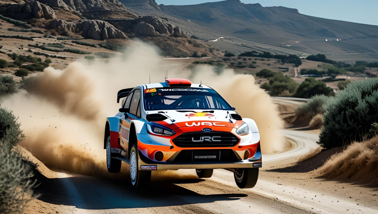 Il WRC sbarca in Italia al Rally Sardegna 2025 - AI Generated