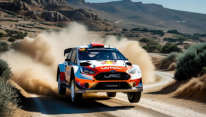 Il WRC sbarca in Italia al Rally Sardegna 2025 - AI Generated