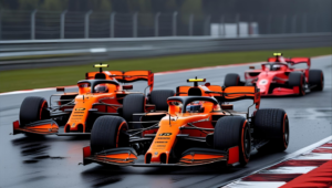 Doppietta McLaren e vittoria di Piastri nella gara F1 a Spa - AI Generated