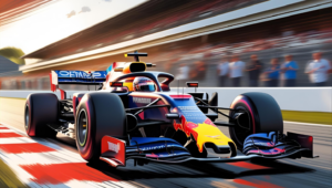 Max Verstappen si aggiudica inaspettatamente la pole delle qualifiche di F1 a Silverstone - AI Generated