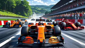 Norris centra la pole position nelle qualifiche F1 a Spa - AI Generated