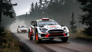 Tutto è pronto per l'inizio del Rally Estonia 2025 - AI Generated