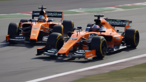Norris vince il GP di F1 in Ungheria dopo un tentato sorpasso di Piastri - AI Generated